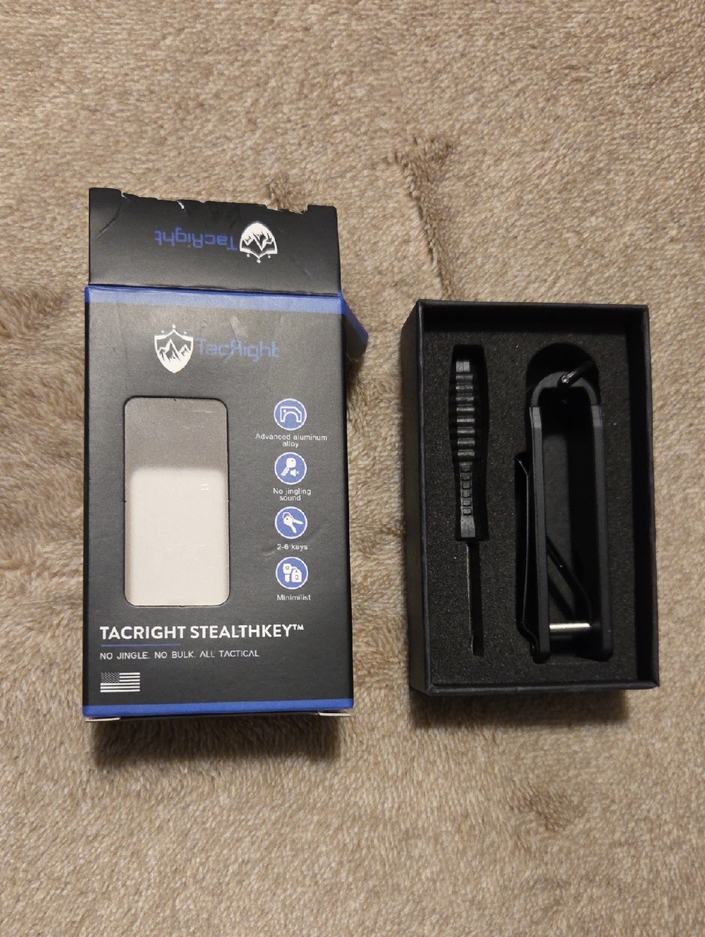 StealthKey Black Key Holder